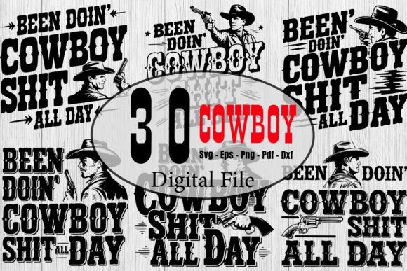 Been Doin Cowboy Shit All Day Bundle Svg Review