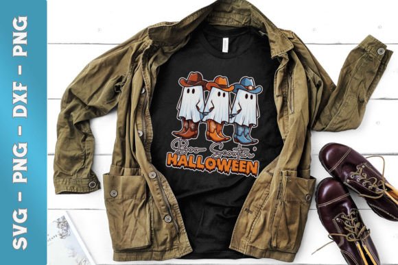 Boo Scootin Halloween Western SVG Review