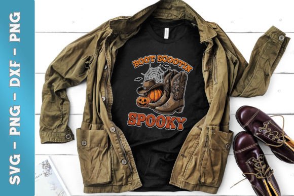 Boot Scootin Spooky Western SVG