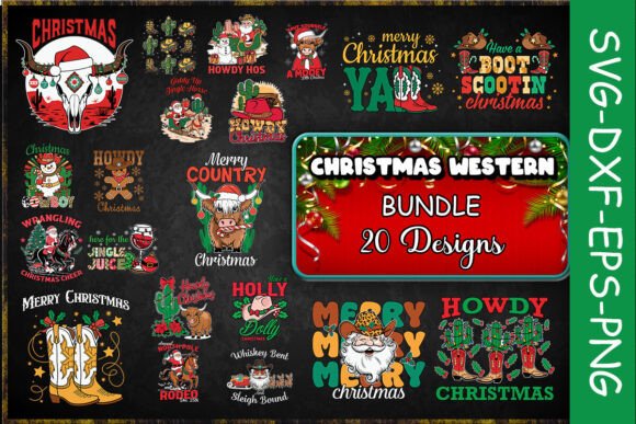 Christmas Western SVG Bundle Review