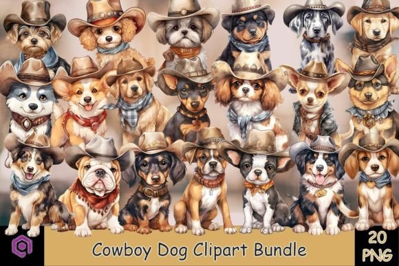 Cowboy Dog Clipart Bundle Review