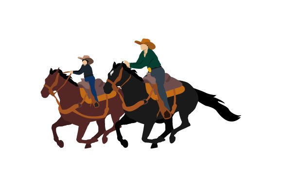 Cowboy Father and Son Riding: A Designer’s Review