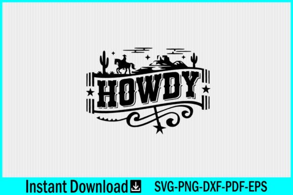 Howdy SVG Cowboy Cowgirl Western Review