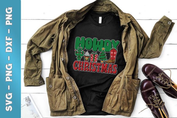 Howdy Xmas Cactus Western SVG Review