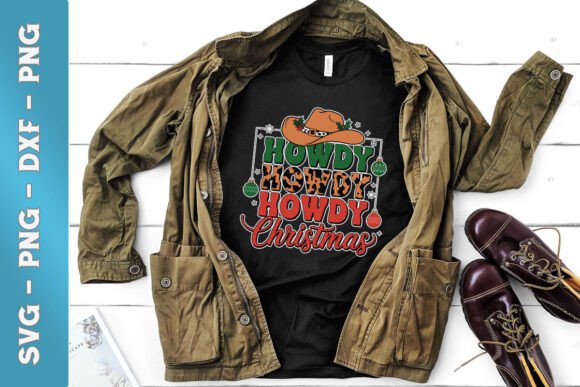 Howdy Xmas Leopard Cowboy SVG Review