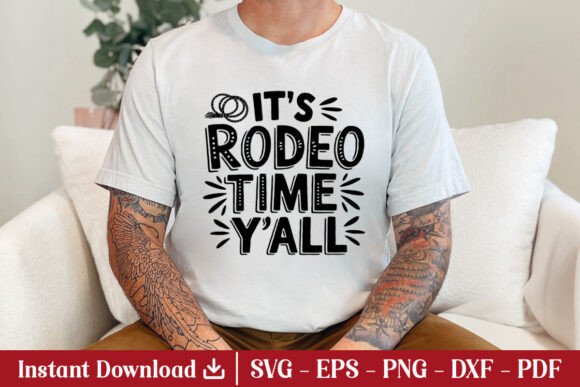It s Rodeo Time Y all SVG Western SVG